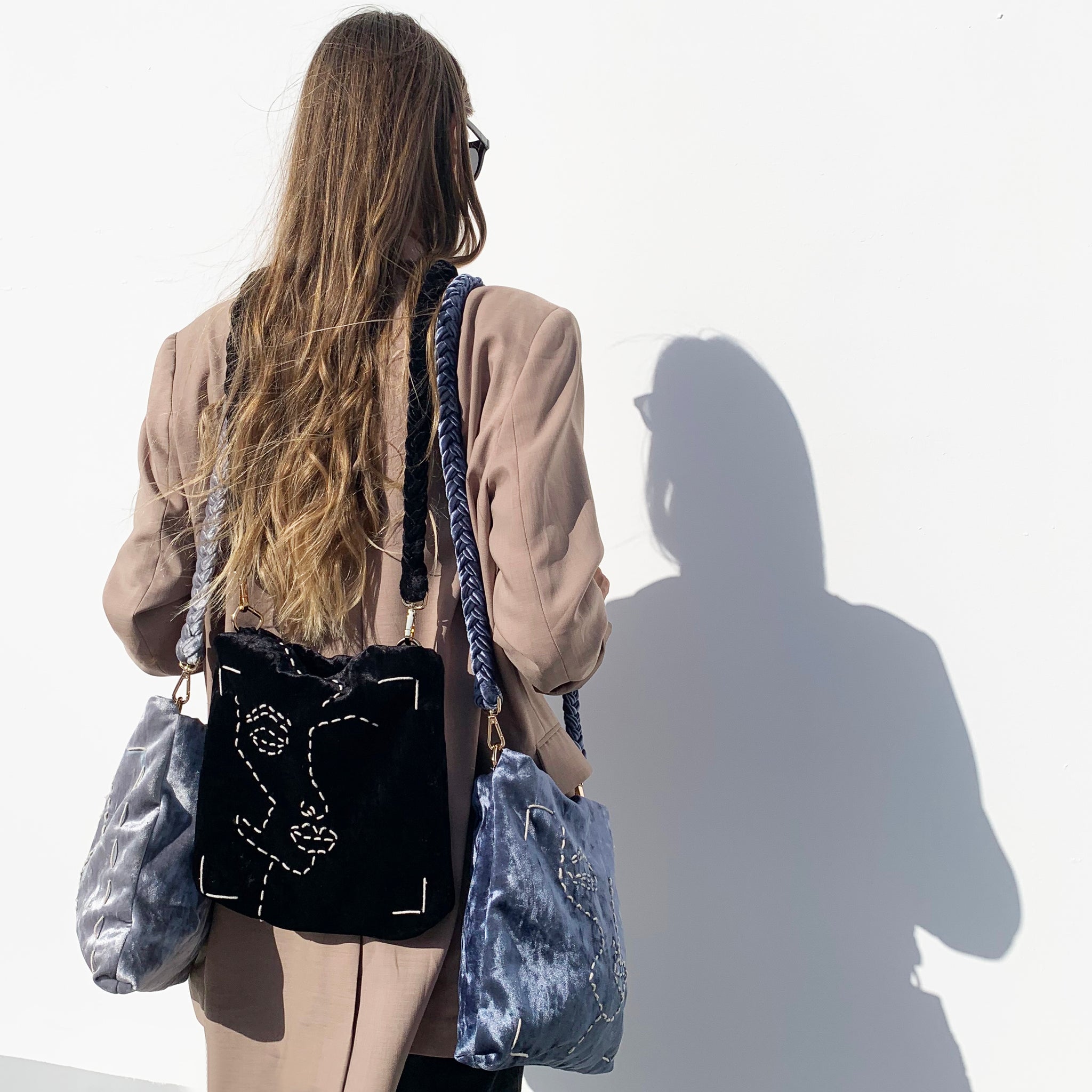 Faces Tote Bag