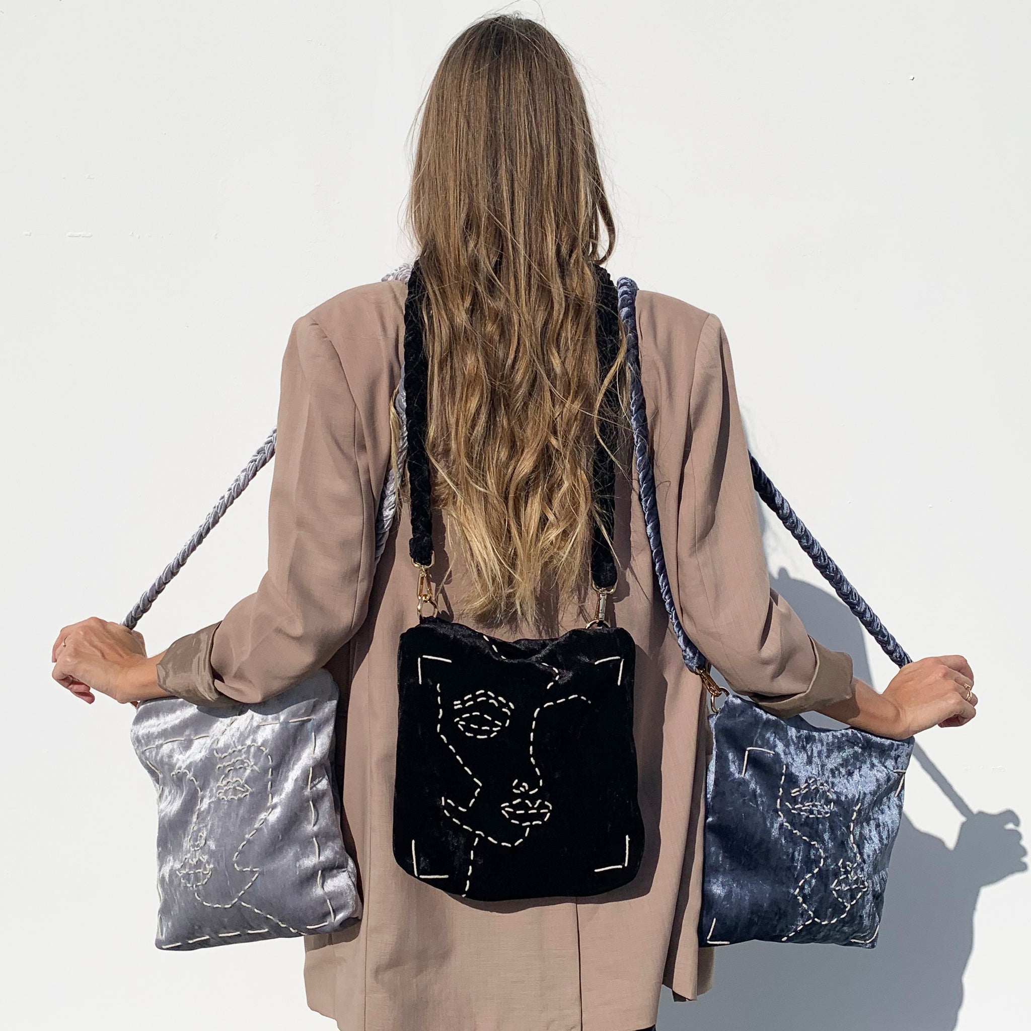 Faces Tote Bag