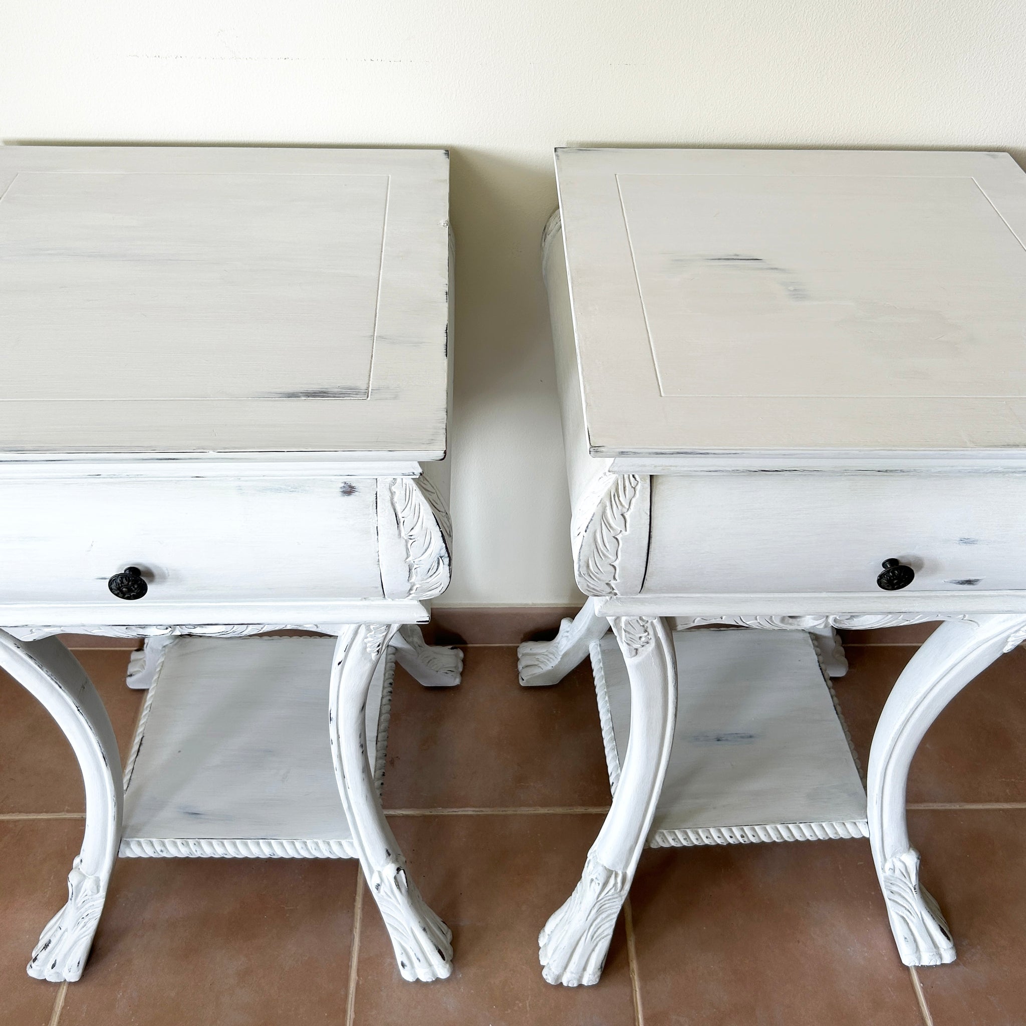 Shabby Chic Console Table Set