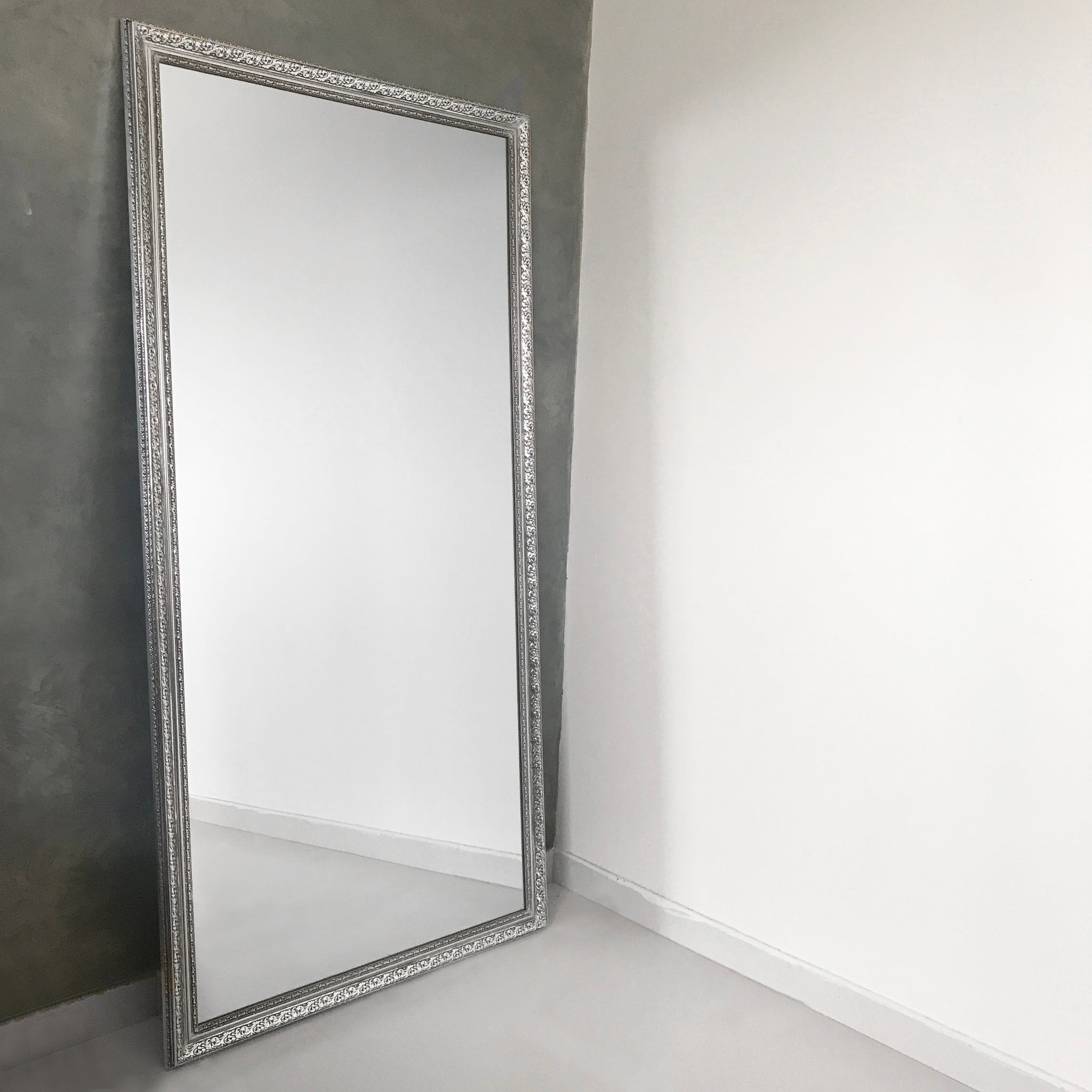 Silver Baroque Wall Mirror